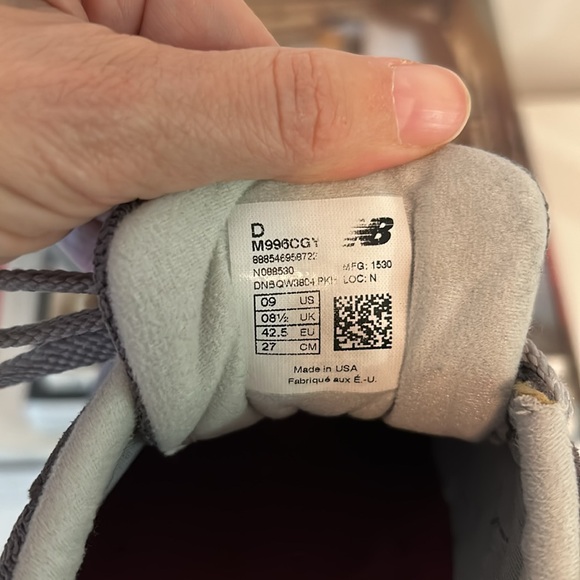 New Balance 996 Dark Grey M9/W11 - Picture 8 of 11